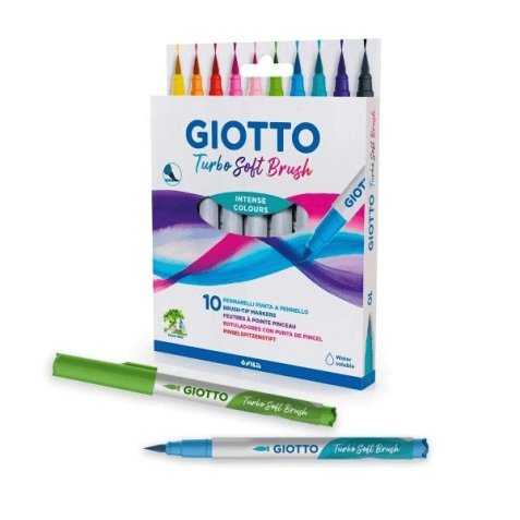 Giotto Turbo Soft Brush Multicolour 10 pc(s)