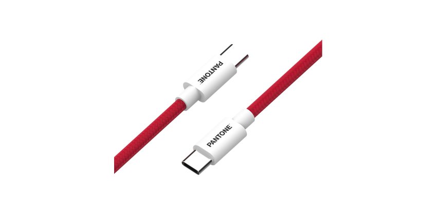 Pantone PT-CTC002-5R1 USB cable 1.5 m USB C Red