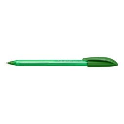 Stylo bille 4320. Corps triangulaire et capuchon. Pointe moyenne 1 mm. Coloris vert