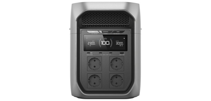 EcoFlow DELTA 3 Max Plus stazione di alimentazione portatile Litio Ferro Fosfato (LiFePo4) 22,1 kg
