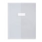 Protège-cahier Cristal Luxe 240 x 320 mm, incolore
