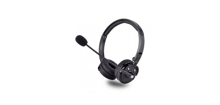 Urban Factory Movee Casque Sans fil Arceau Bureau/Centre d'appels Bluetooth Noir