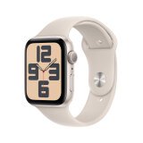 Apple Watch SE OLED 44 mm Digital 368 x 448 Pixeles Pantalla táctil Beige Wifi GPS (satélite)