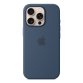 Apple Coque en silicone avec MagSafe pour iPhone 16 Pro - Denim