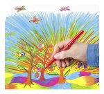 Stylo feutre staedtler 325 pointe moyenne 1mm pack de 24 couleurs assorties