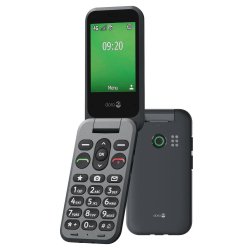 Doro Leva E20 7,11 cm (2.8") 127,8 g Noir Téléphone numérique