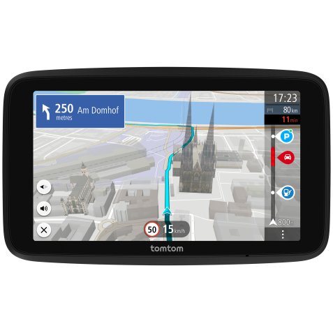 TomTom GO navigator Handheld/Fixed 15.2 cm (6") Touchscreen 270 g Black