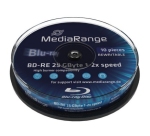 MediaRange MR501 wiederbeschreibbare Blu-Ray-Disc BD-RE 25 GB 10 Stück