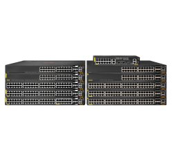 HPE Aruba Networking 6200F 12G Class4 PoE 2G/2SFP+ 139W Géré L3 Gigabit Ethernet (10/100/1000) Connexion Ethernet, supportant l'alimentation via ce port (PoE) 1U