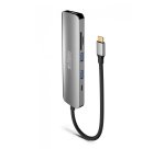 Urban Factory MHC45UF station d'accueil Avec fil USB 3.2 Gen 1 (3.1 Gen 1) Type-C Gris
