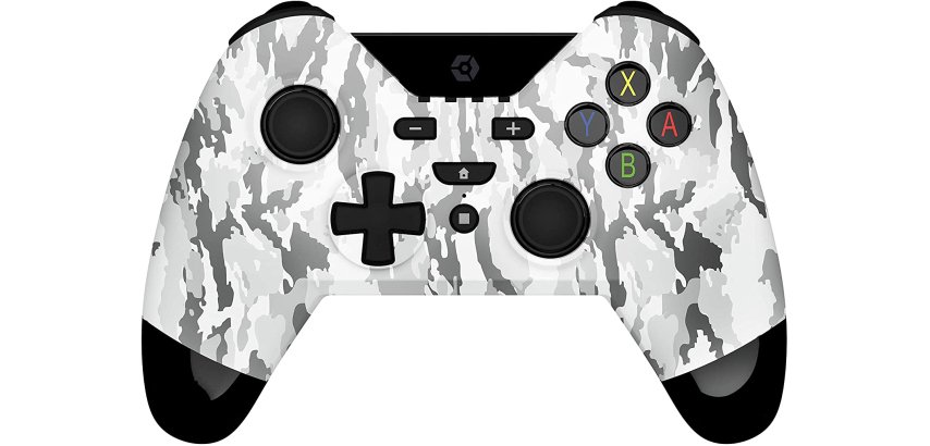 Gioteck WX4 Nero, Bianco Bluetooth Gamepad Analogico/Digitale Nintendo Switch