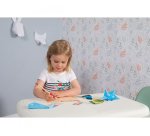 Table enfant smoby toys en plastique pieds souffles 4    enfants utilisation           interieure 76x52x45cm