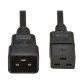 Eaton P036-EU câble électrique IEC C20 IEC C19 noir