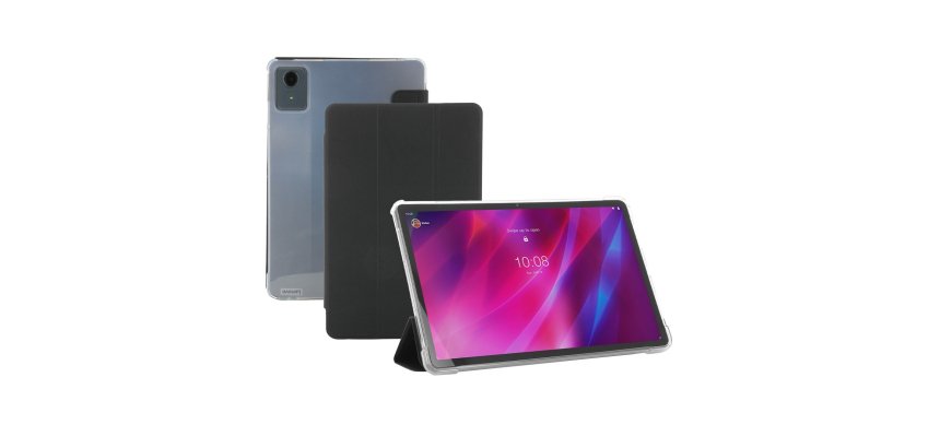 Mobilis 060016 étui pour tablette 27,9 cm (11") Housse Noir, Transparent