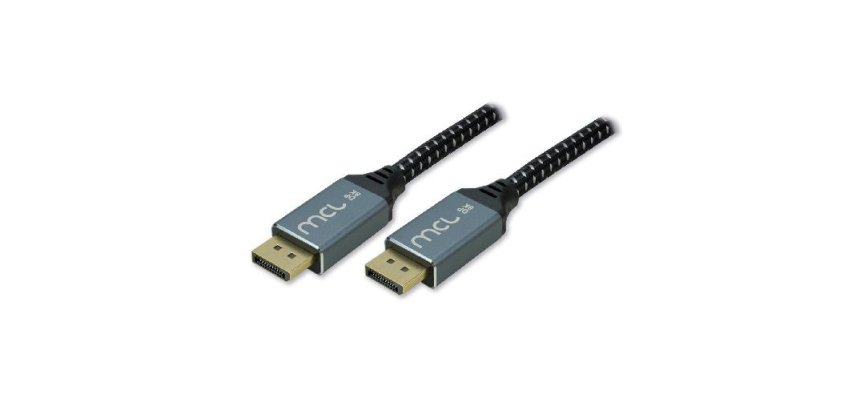 MCL MC3A99A0MC3993Z câble DisplayPort 3 m Noir, Blanc