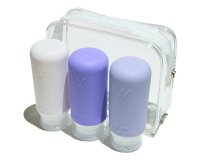 Muitomas TRBOTTLES3VL botella y recipiente de viaje Silicona Botella flexible