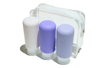 Muitomas TRBOTTLES3VL botella y recipiente de viaje Silicona Botella flexible