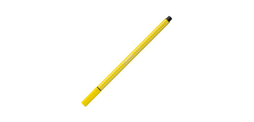 STABILO Pen 68 felt pen Yellow 1 pc(s)