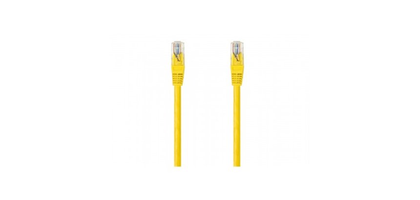 DCU Advance Tecnologic CABLE RJ45 UTP CAT6 24AWG - CCA JAUNE 3M