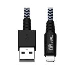 Tripp Lite M100-006-HD Cable de Sincronización y Carga USB A a Lightning para Servicio Pesado, Certificado MFi - M/M, USB 2.0, 1.83 m [6 pies]