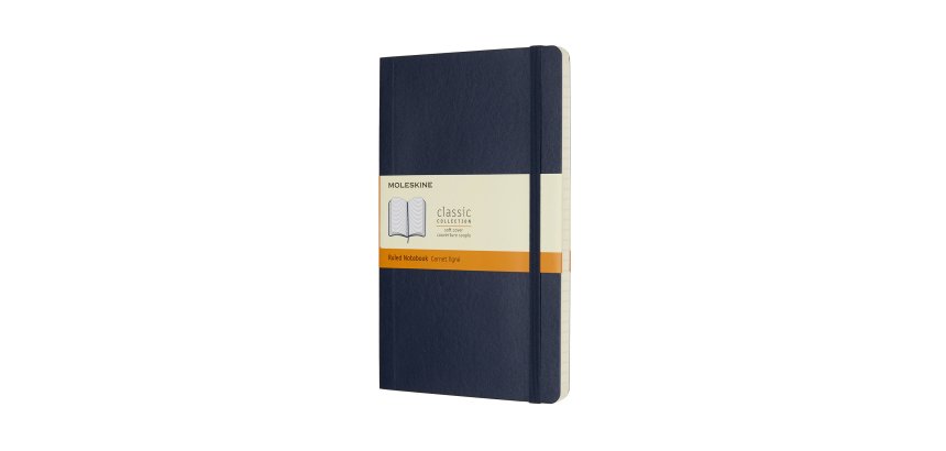 Moleskine 805-50-0285-474-0 quaderno per scrivere Blu