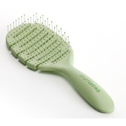 Muitomas HAIRBRUSHLGN spazzola e pettine Adulto Spazzola piatta Verde 1 pz