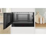 BOSCH Micro ondes Encastrable BFL7221B1, Série 8, 21 litres, charnière gauche