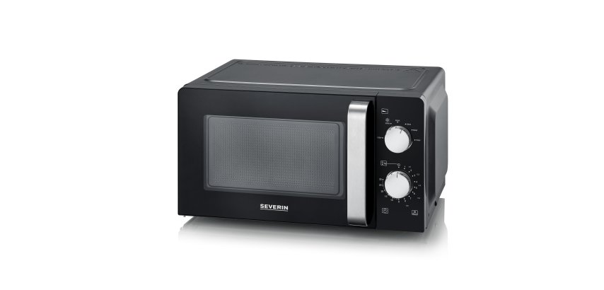 Severin Mikrowelle MW7886 Black Solo microwave Countertop 17 L 700 W