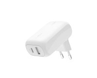 Belkin WCB009vfWH Portátil, Smartphone, Tableta Blanco Corriente alterna Carga rápida Interior
