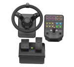 Logitech G G Heavy Equipment Bundle Noir USB Volant + pédales Analogique/Numérique PC