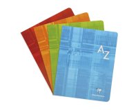 Répertoire piqué 17x22 cm 96 pages petits carreaux - Assortis