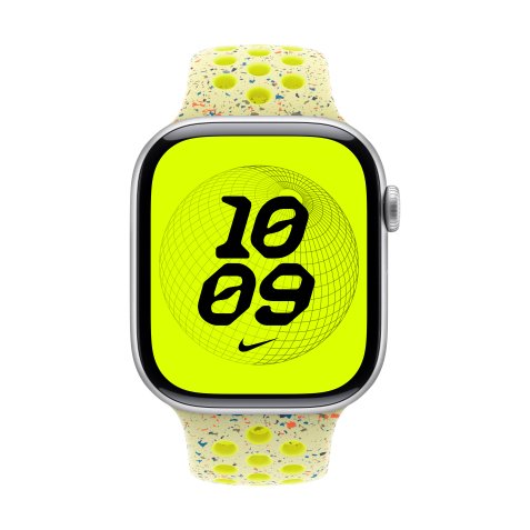 Apple MGC04ZM/A accessoire intelligent à porter sur soi Bande Jaune Aluminium, Fluoroélastomère