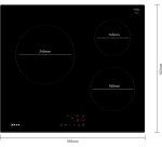 NEFF Plaque induction T36FBC1L0, N 50, Touch Control
