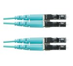 Panduit FZ2ELLNLNSNM001 Cable de fibra óptica e InfiniBand 1 m LC Color aguamarina