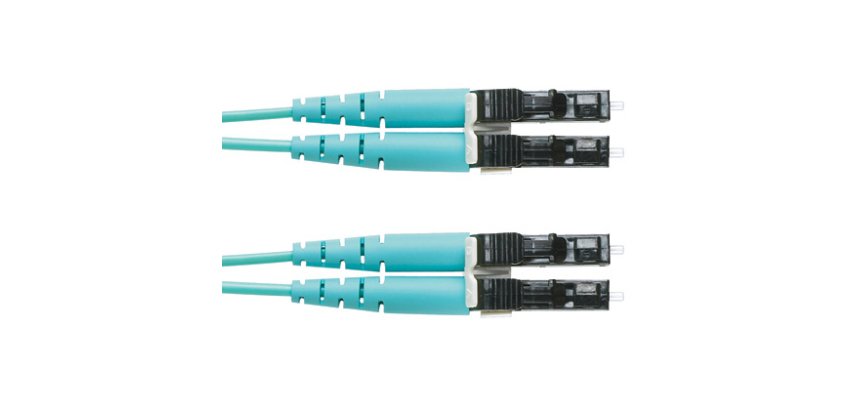 Panduit FZ2ELLNLNSNM001 Cable de fibra óptica e InfiniBand 1 m LC Color aguamarina
