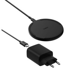 Belkin WIA012kqBK Smartphone Schwarz Drahtloses Ladegerät Schnelles Laden Innenbereich