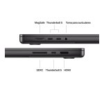 Apple MacBook Pro Apple M M4 Pro Portátil 41,1 cm (16.2") 48 GB 512 GB SSD Wi-Fi 6E (802.11ax) macOS Sequoia Negro