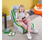 X Rocker Shadow 2.0 Console Gaming Chair Padded Seat Green, White