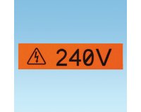 Panduit T100X000VXC-BK printer label Black, Yellow