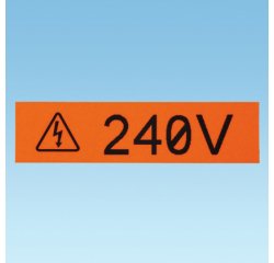 Panduit T100X000VPC-BK etichetta per stampante Nero, Bianco
