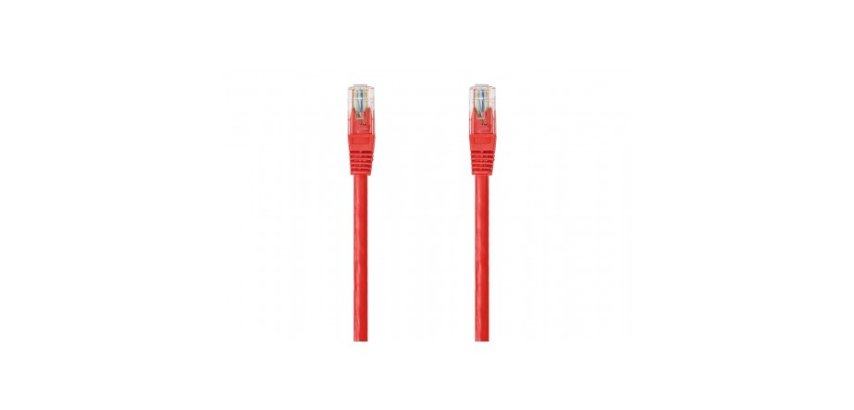 DCU Advance Tecnologic CABLE RJ45 UTP CAT6 24AWG - CCA ROUGE 0,25M