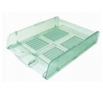 Vaschetta portacorrispondenza TR25310 - 26 x 34 x 6 cm - verde trasparente - Arda
