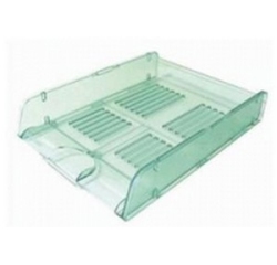 Vaschetta portacorrispondenza TR25310 - 26 x 34 x 6 cm - verde trasparente - Arda
