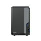 Synology DiskStation DS224+ serveur de stockage NAS Bureau Intel® Celeron® J4125 2 Go DDR4 0 To Noir