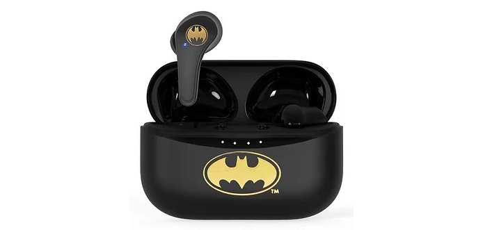 OTL Technologies DC Comics Batman Headset Wireless In-ear Calls/Music Bluetooth Black