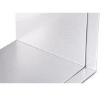 Serre-livres, en aluminium, (L)80 x (P)100 x (H)100 mm