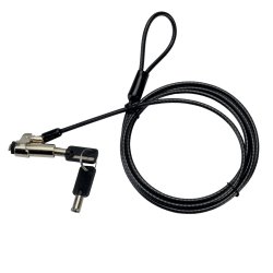 MCL MJ1A99AZZZ8LENAN7 - C?ble antivol câble antivol Noir, Acier inoxydable 1,8 m