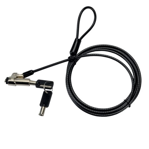 MCL MJ1A99AZZZ8LENAN7 - C?ble antivol câble antivol Noir, Acier inoxydable 1,8 m