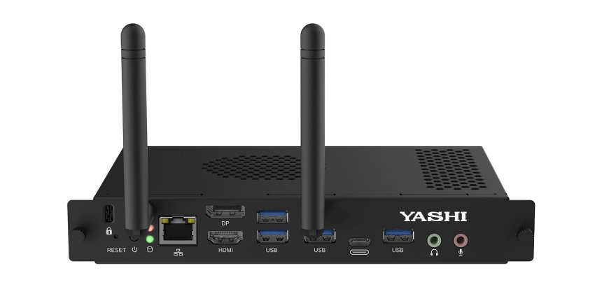 YASHI PCLY68 PC/workstation Intel® Core™ i5 i5-12450H 8 GB DDR4-SDRAM 256 GB SSD Windows 11 Pro Mini PC Black
