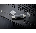 Intenso Twist Line unità flash USB 16 GB USB Type-A / USB Type-C 3.2 Gen 1 (3.1 Gen 1) Antracite